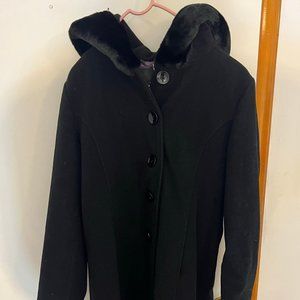 Laura Petites Wool Winter Blend Coat Size 12